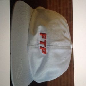 FTP fuk 6 panel snap back white hat the population